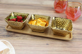 Golden Millennium Entertaining Set – 4 Pcs.
